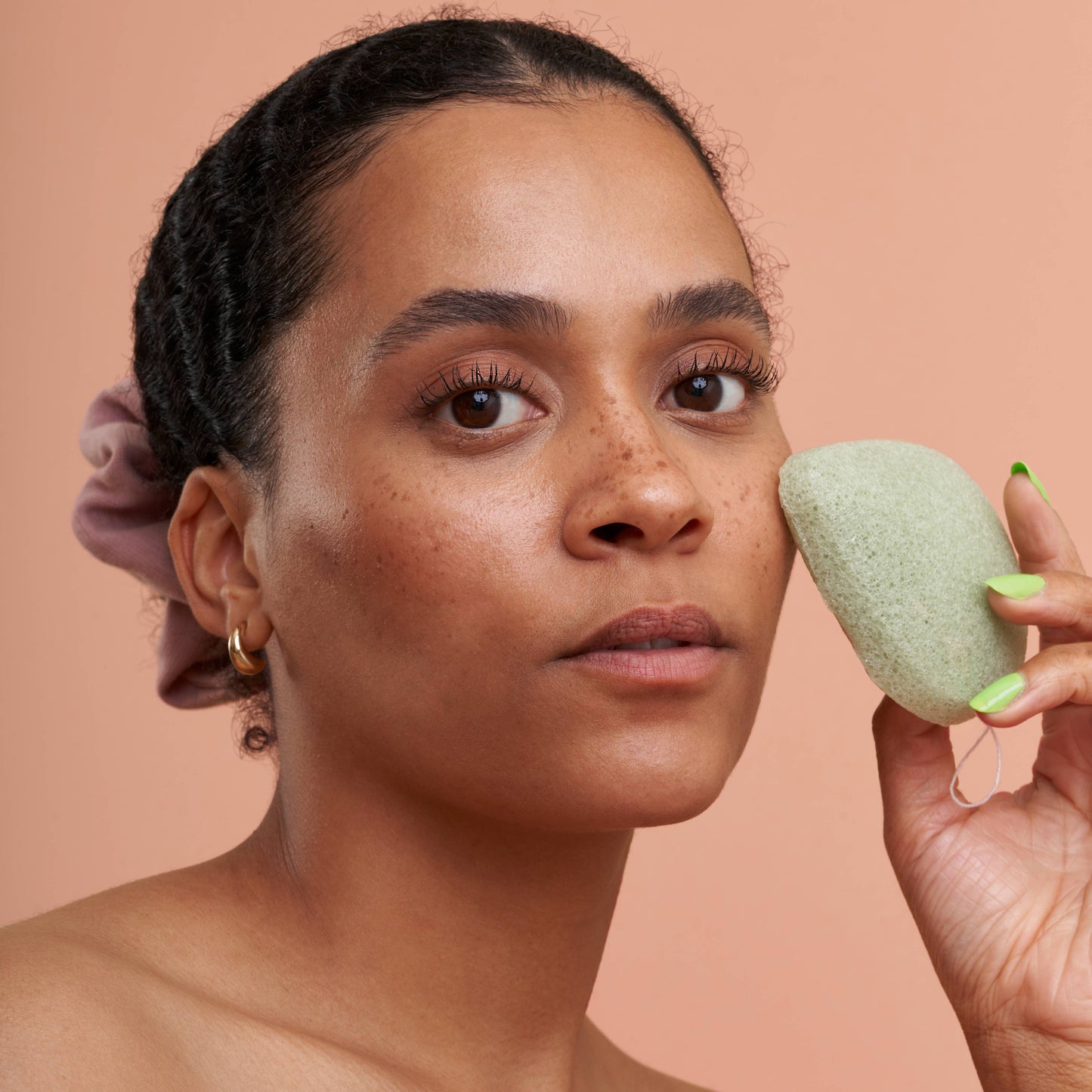 Package-Free Konjac Sponges - Green Tea