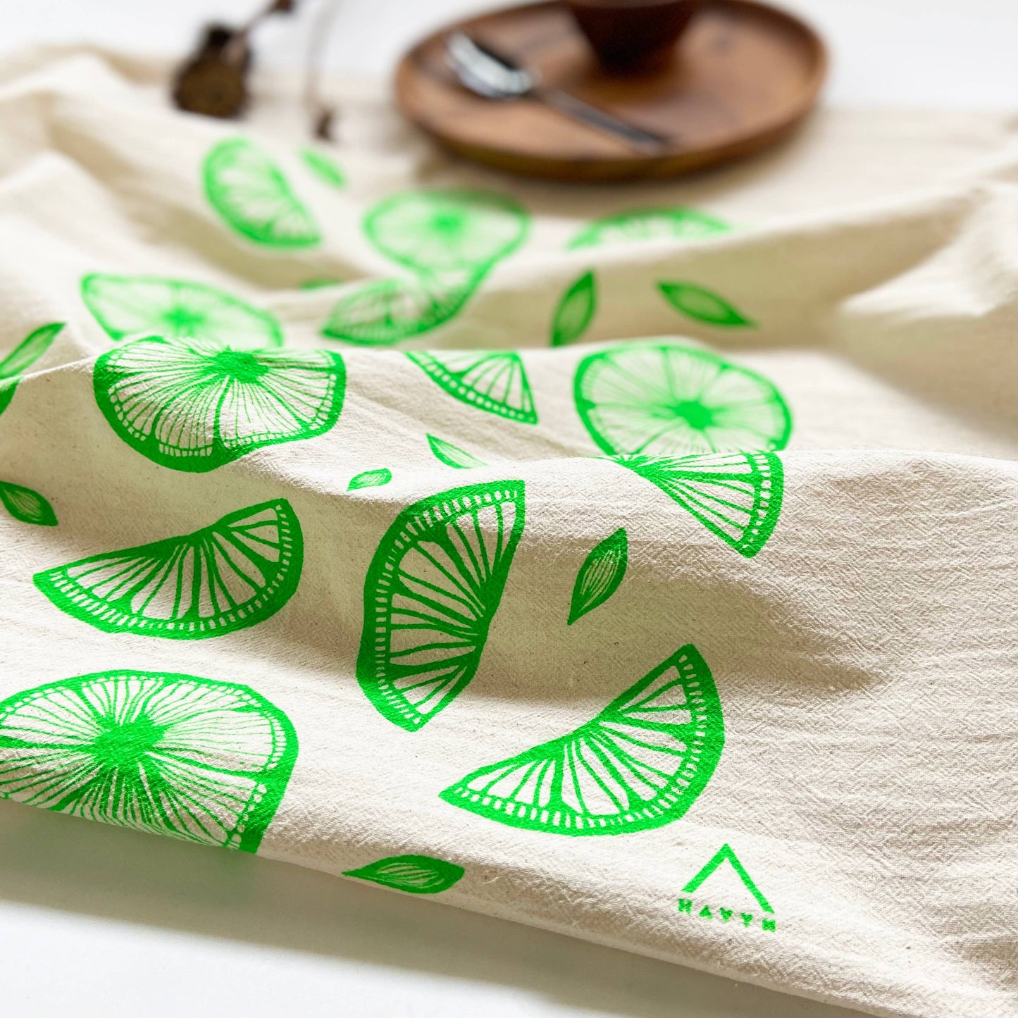 Limes Organic Tea Towel - 20x24
