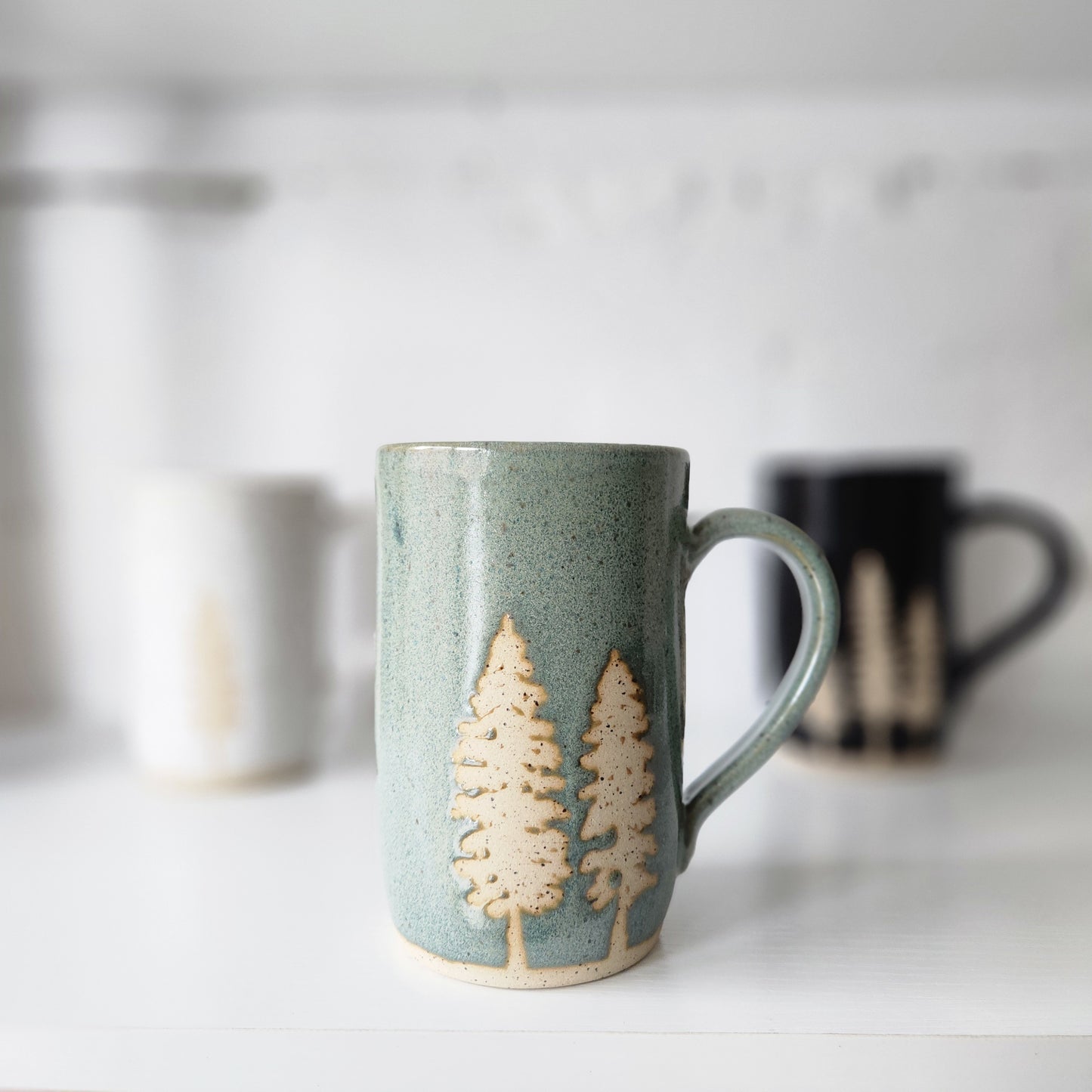 Owl Light Ceramics Mug