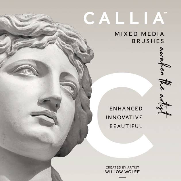 Callia Mixed Watercolour Paint Brush Set