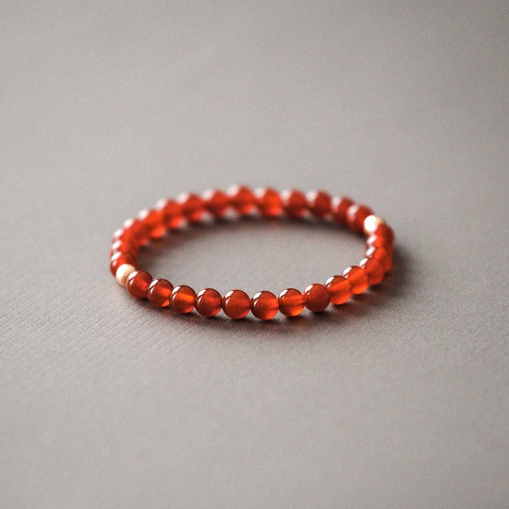 CREATIVITY CARNELIAN Gemstone Bracelet