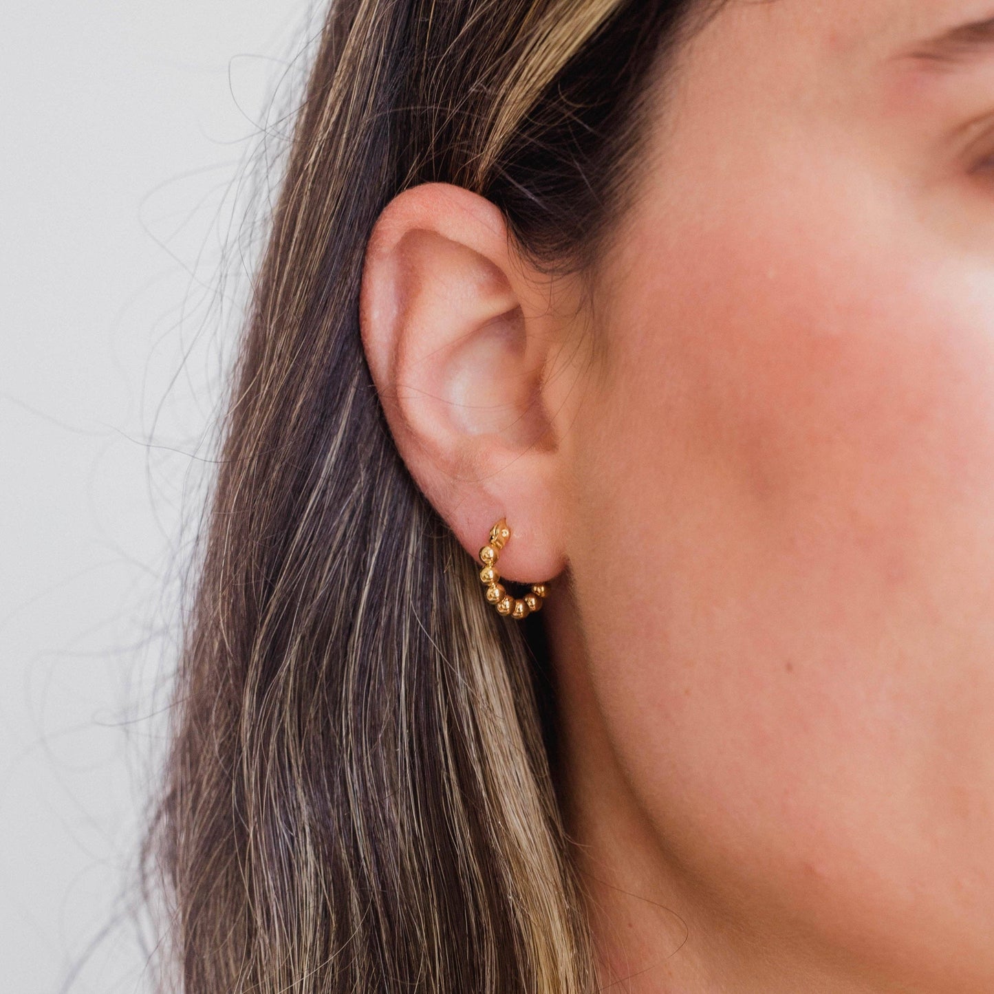 Palermo Mini Hoop Earrings