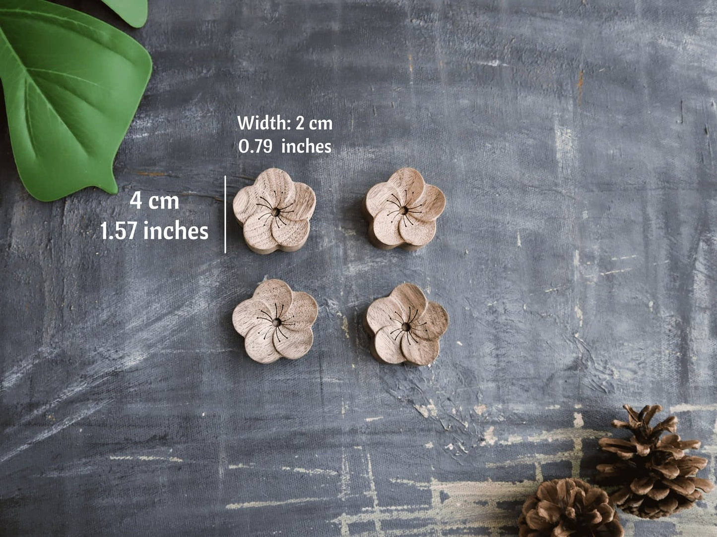 Wooden Essential Oil Diffuser for Car | Incense Holder