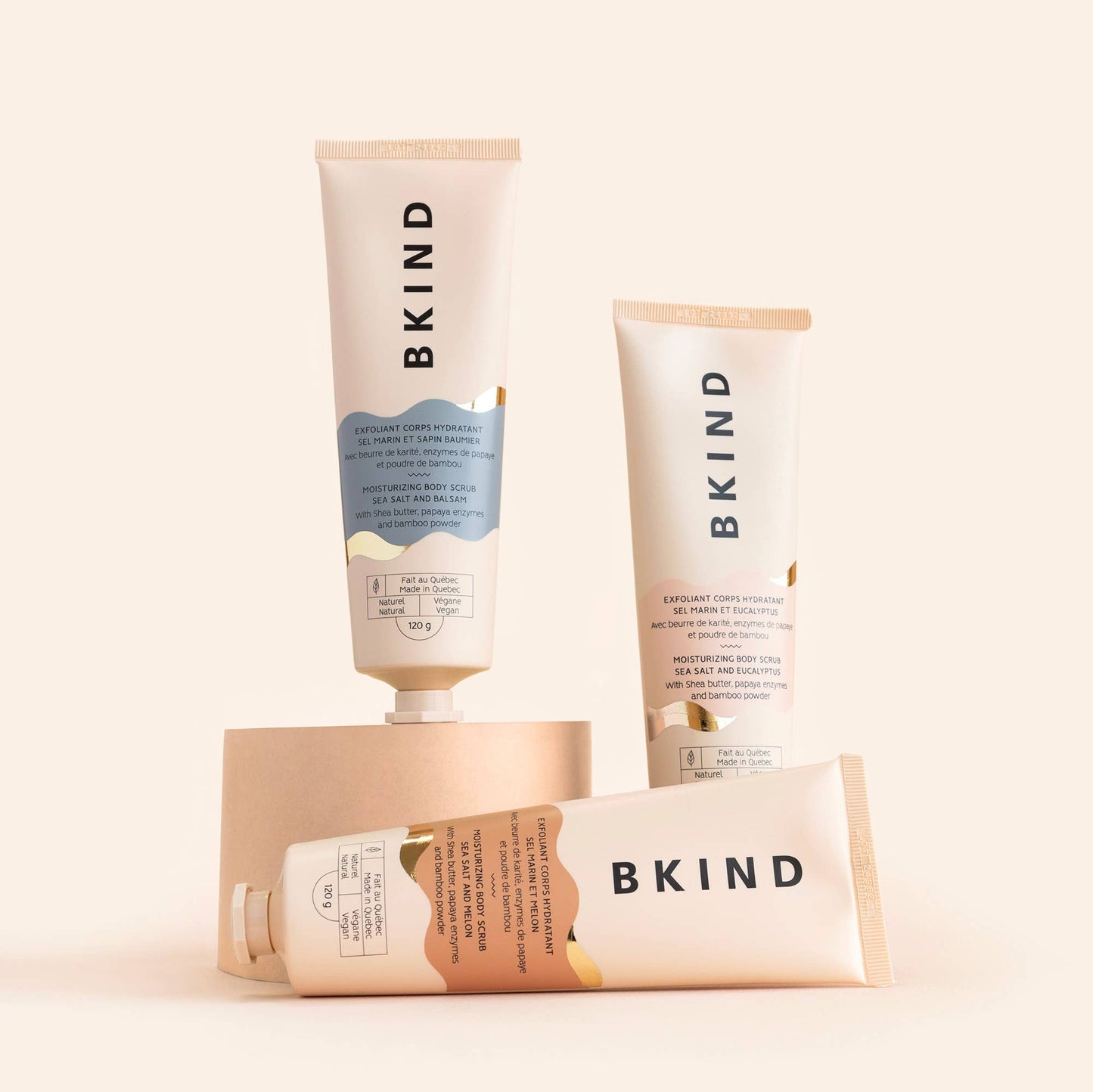 Moisturizing body scrub - Sea salt and eucalyptus