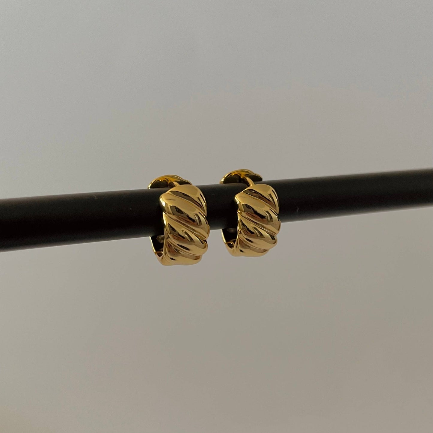 Mia Huggies Earrings - Gold