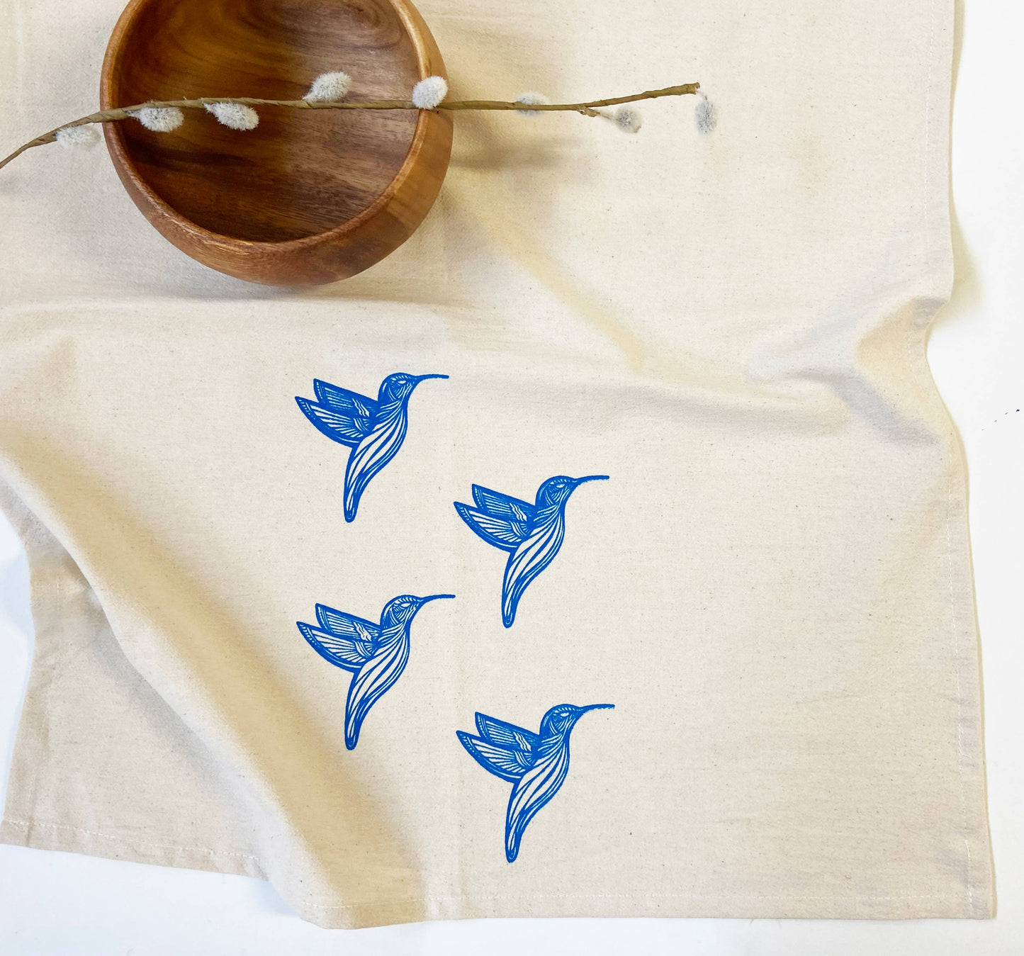 Hummingbirds Tea Towel