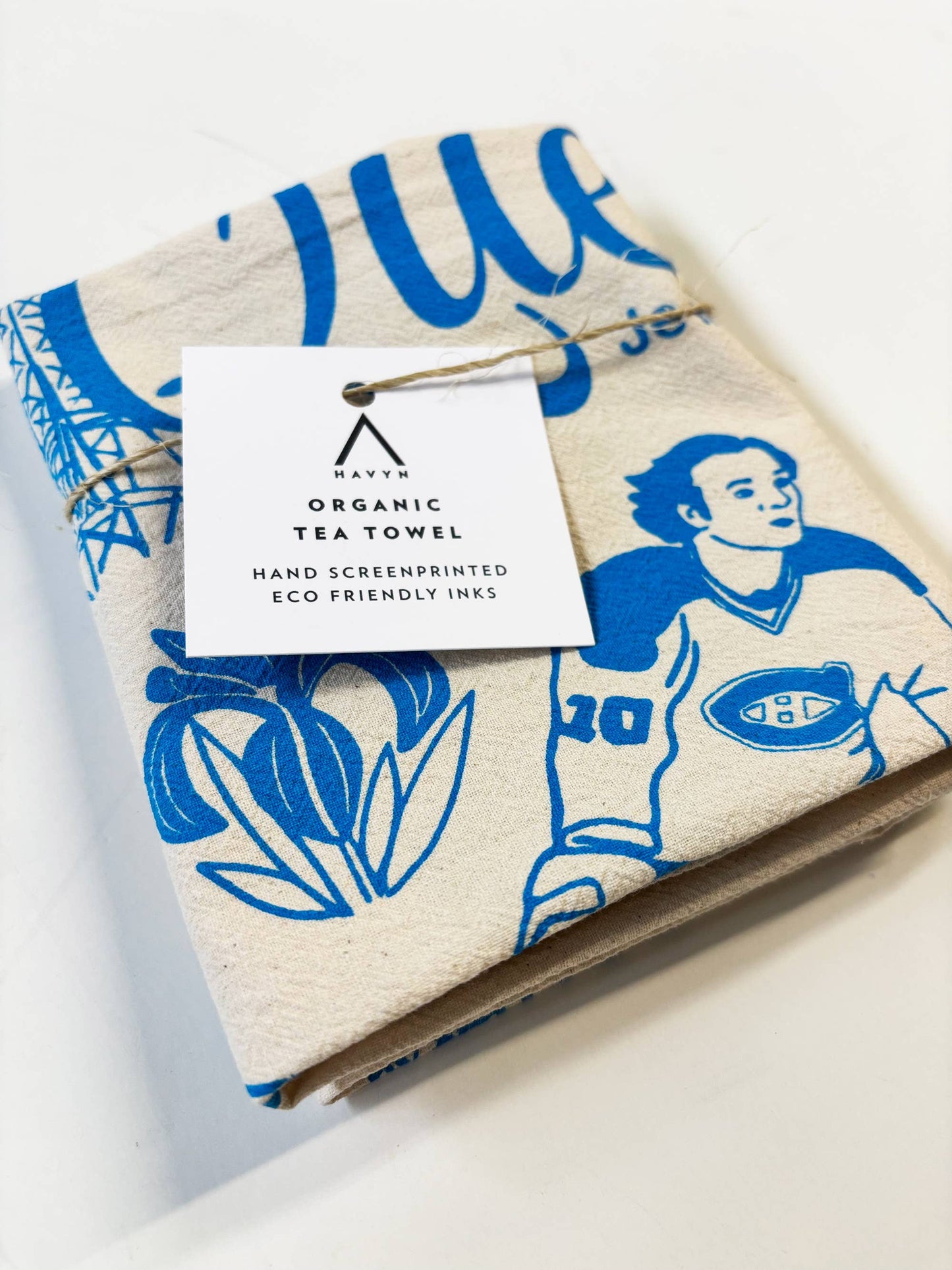 Québec Commemorative Organic Tea Towel - 20x24