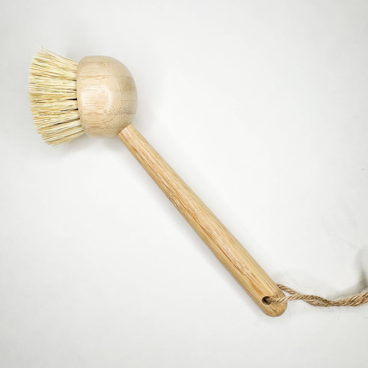 Natural Bamboo Sisal Dish Brush With Replaceable Head