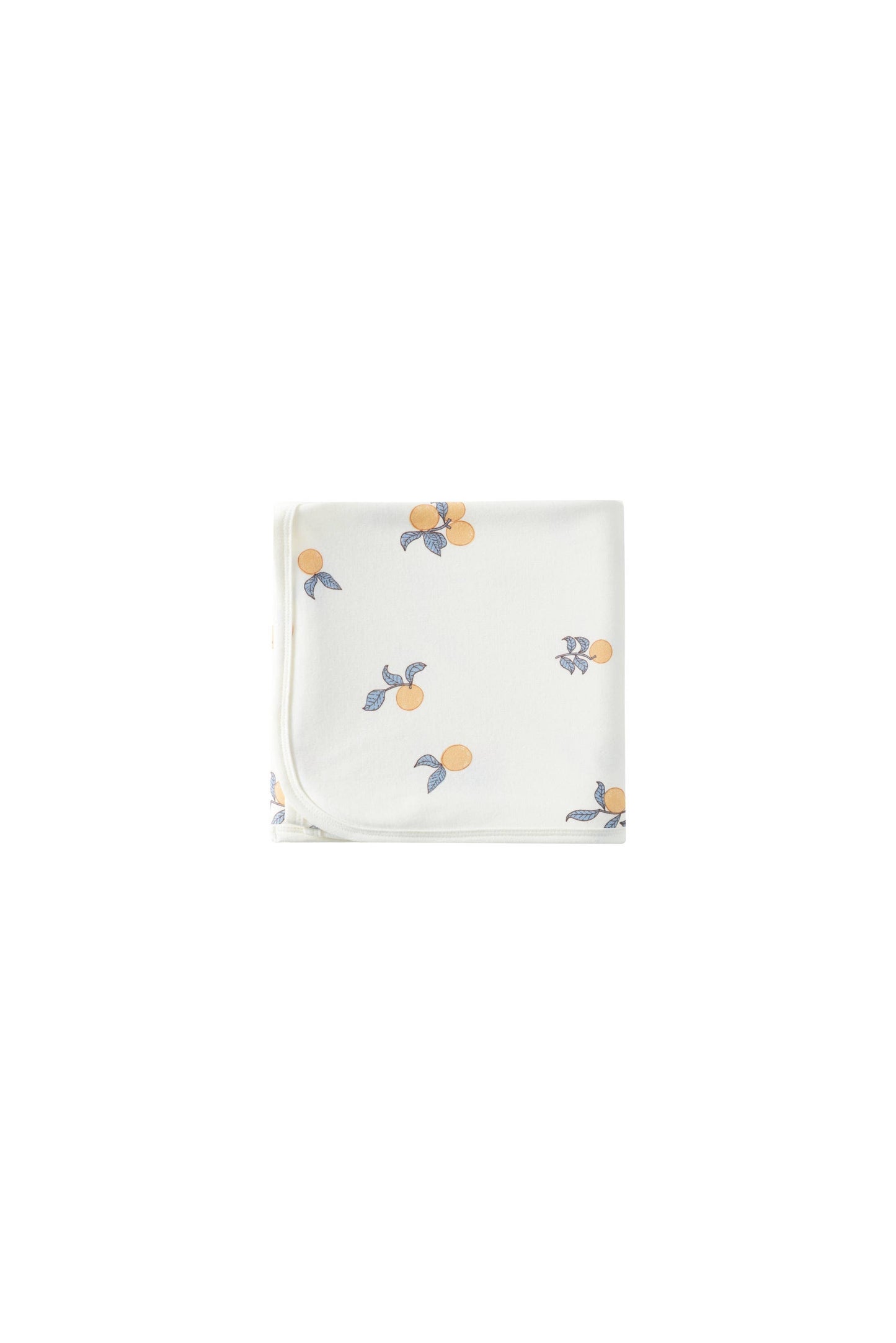 Organic Cotton Swaddle Blanket-Clementine