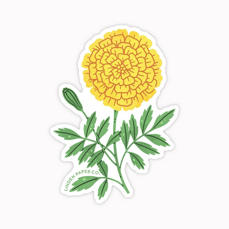Marigold Sticker