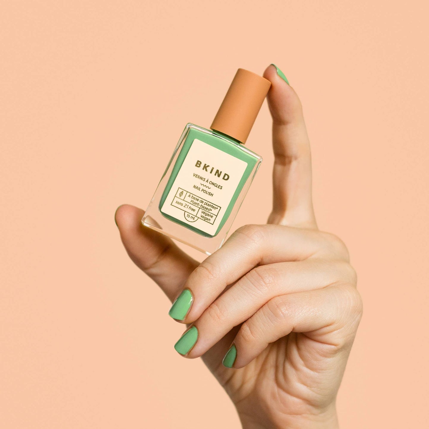 Vegan & 21-free Nail Polish - Matcha Latté