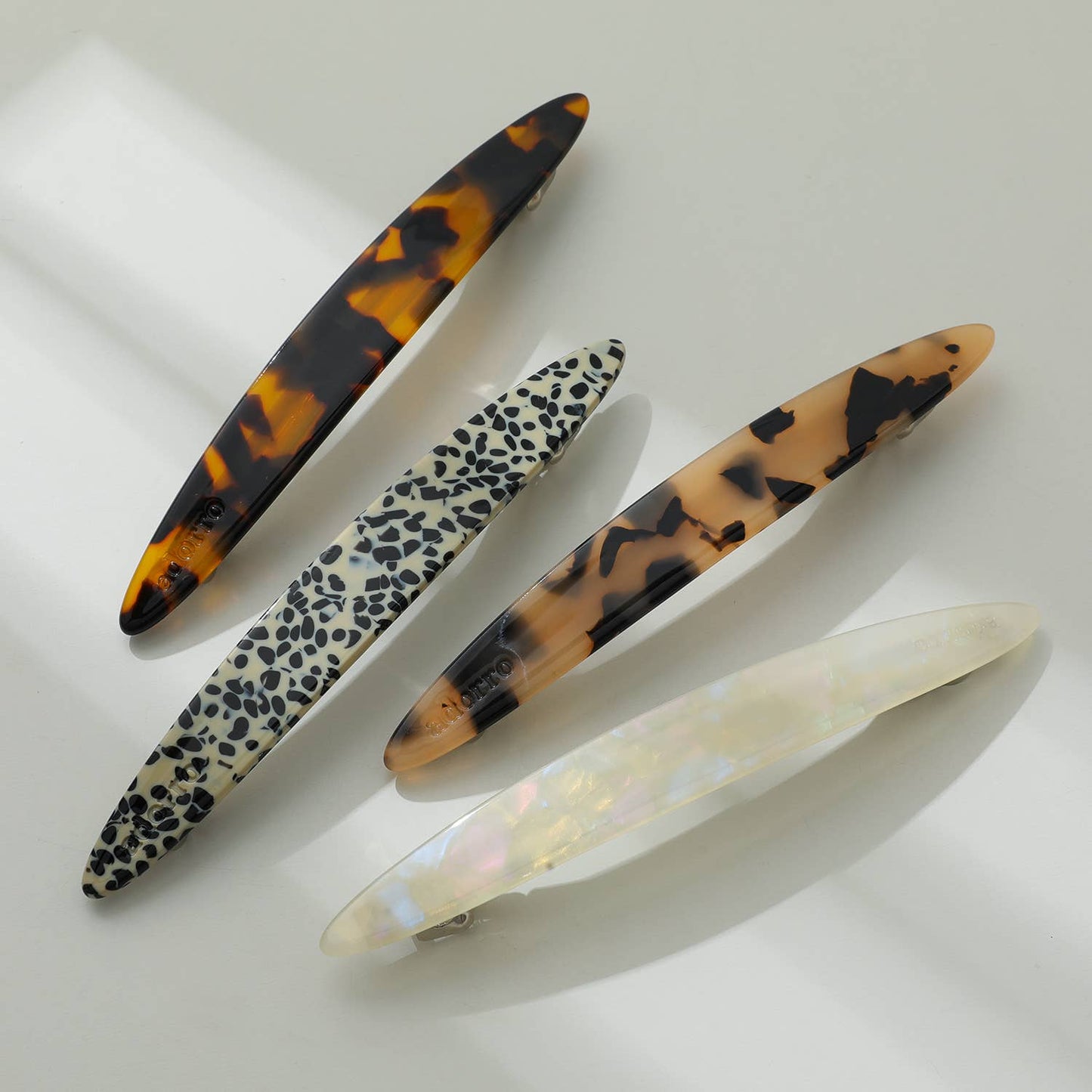 Aimee Core | Oblong Oval French Barrette Hair Clip