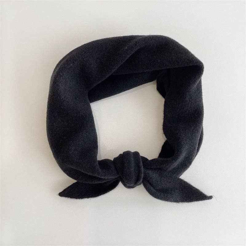 WOOL CRAVAT SCARF