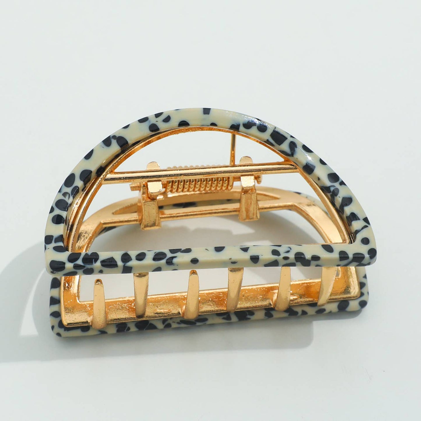 Rosalie Core | Classic Small Half Moon Metal Claw Clip