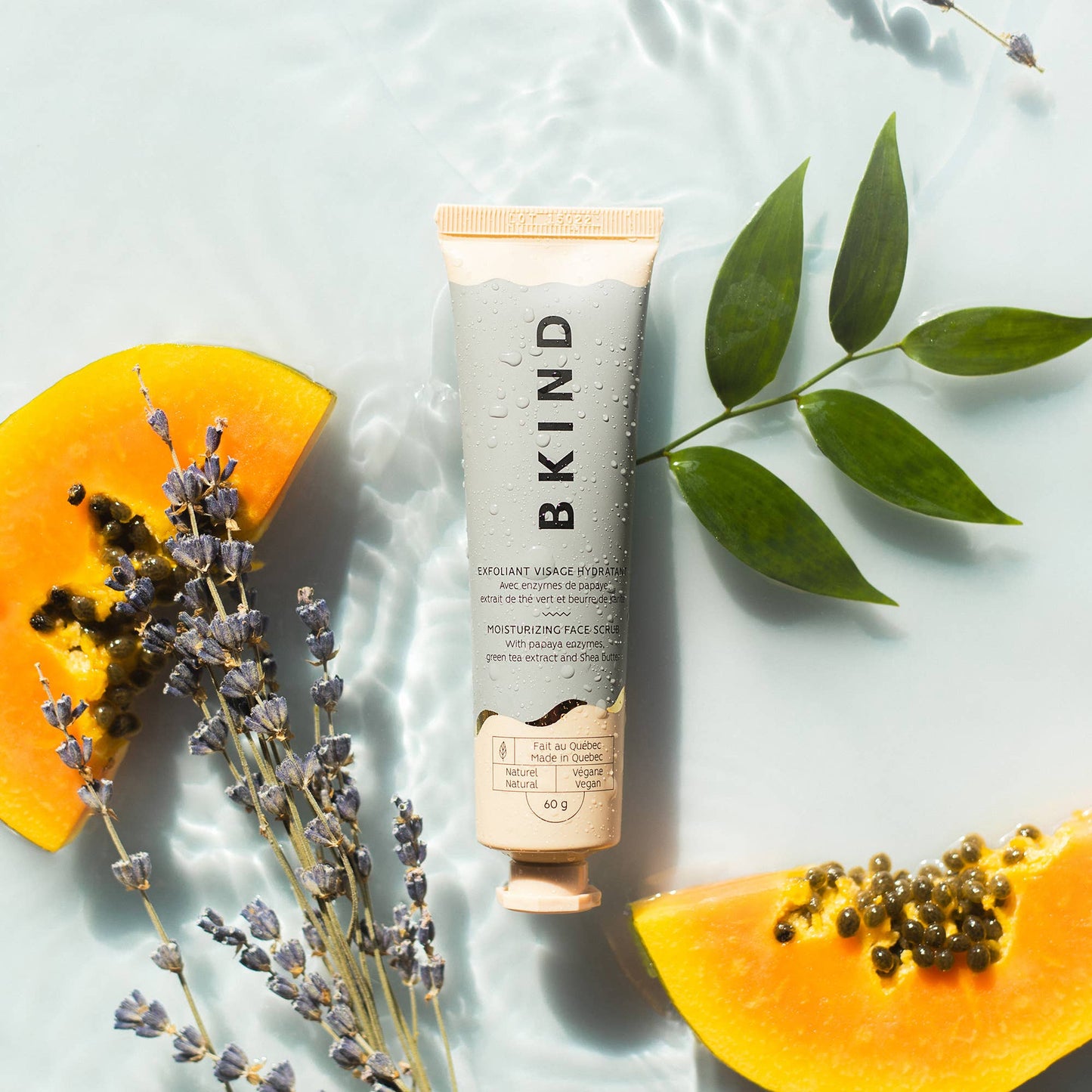 Moisturizing Face Scrub - With papaya enzymes & green tea