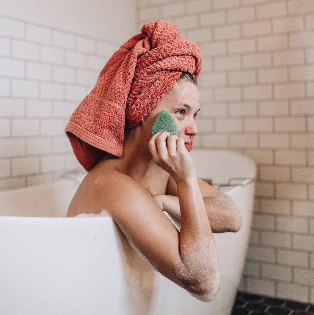 Package-Free Konjac Sponges - Green Tea