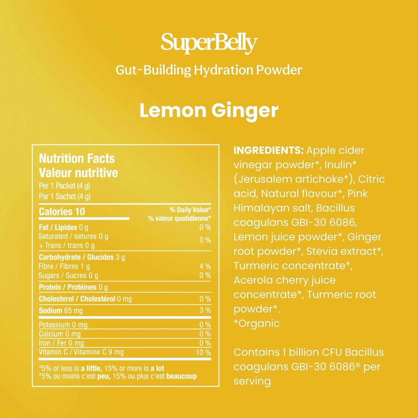 Lemon Ginger SuperBelly