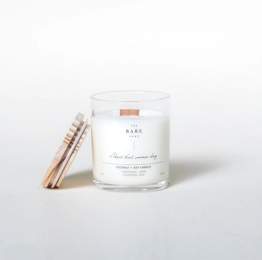 About That Summer Day Candle