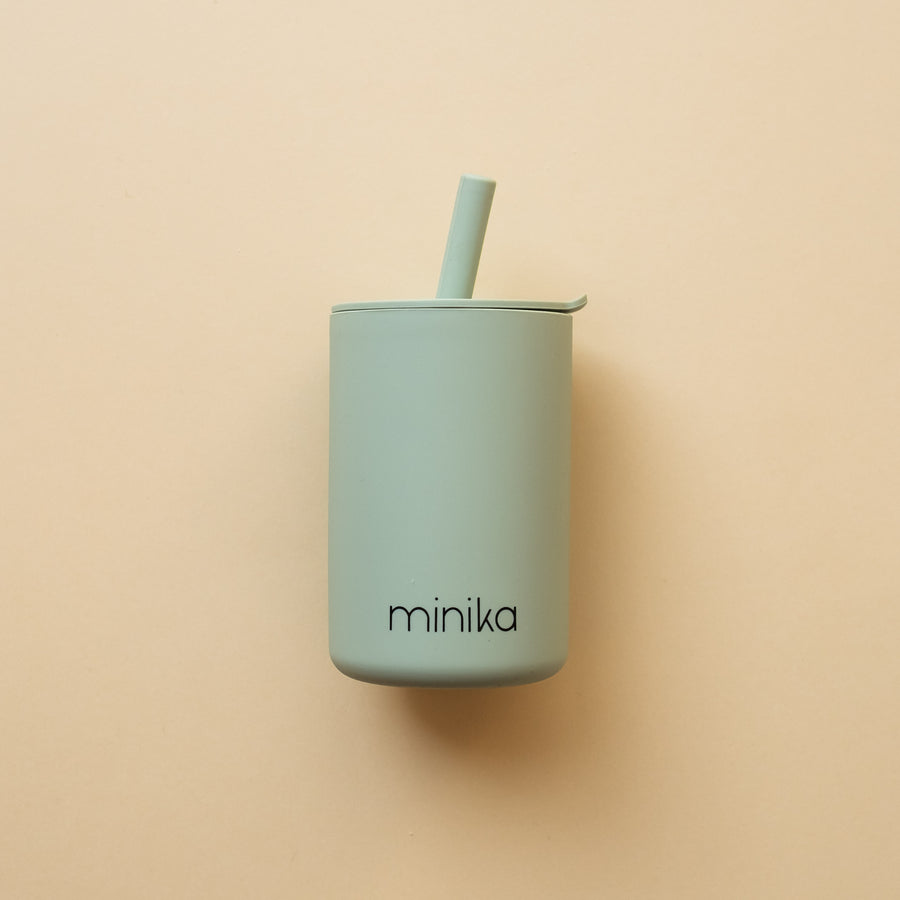 Silicone Cup With Straw