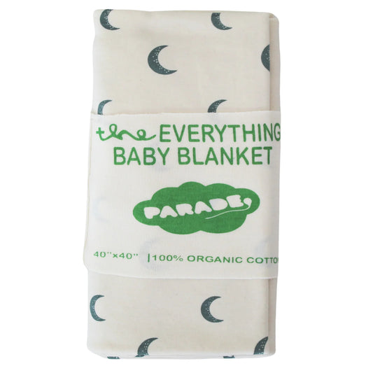 Everything Organic Baby Blanket - Blue Moons