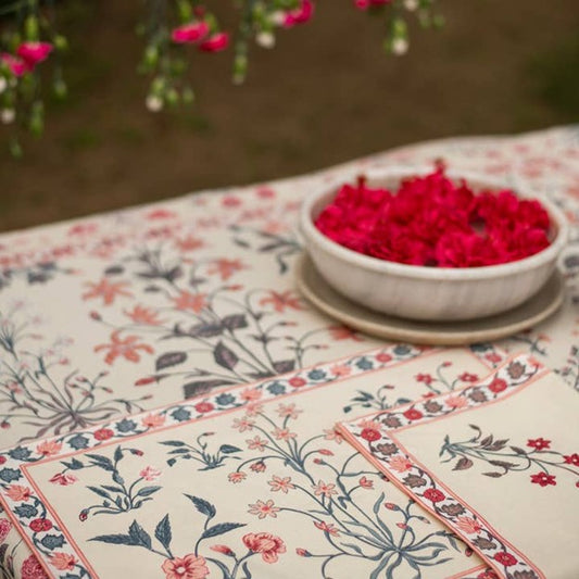 Garden Taupe Tablecloth