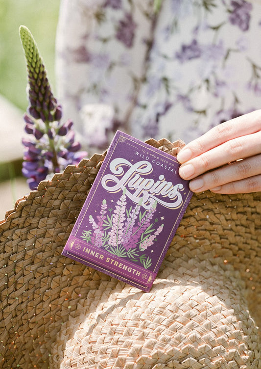 Wild Coastal Lupins (Inner Strength) - Seed Packet