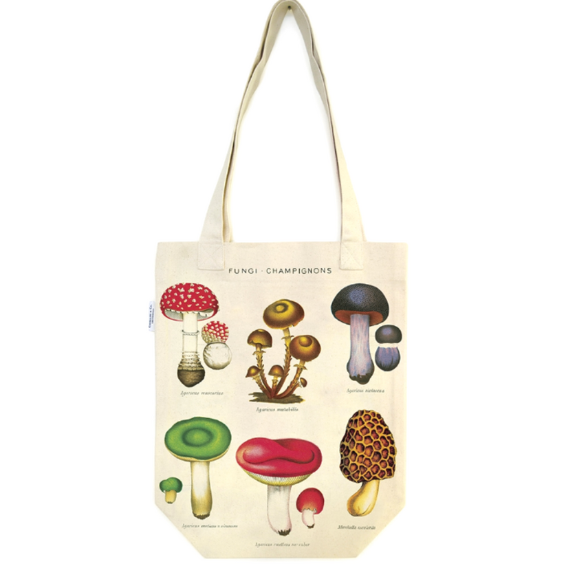 Cavallini Mushroom Tote Bag