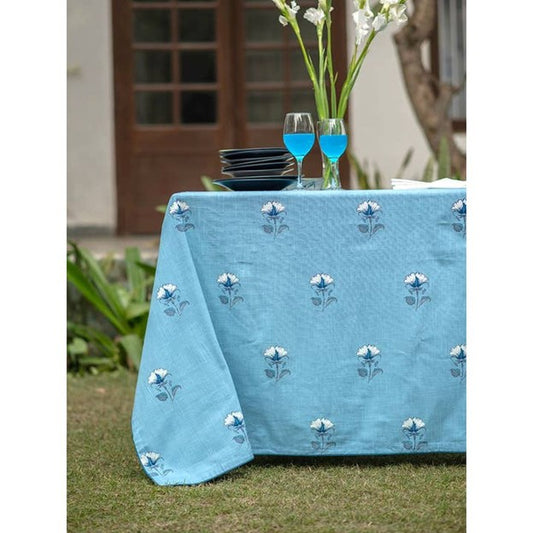 Sophia Blue Tablecloth