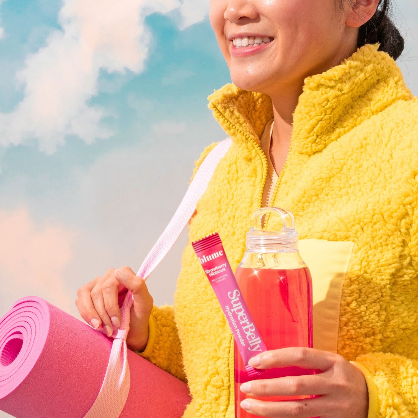 SuperBelly Strawberry Hibiscus