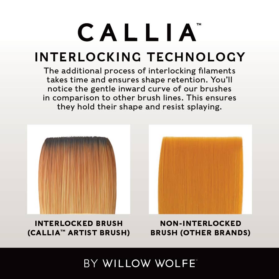 Callia Mixed Watercolour Paint Brush Set
