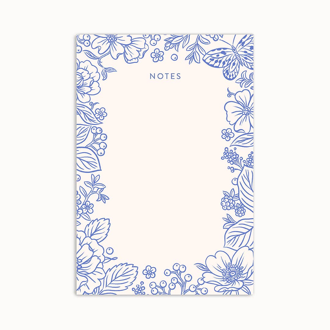 Blue Garden Notes | Notepad