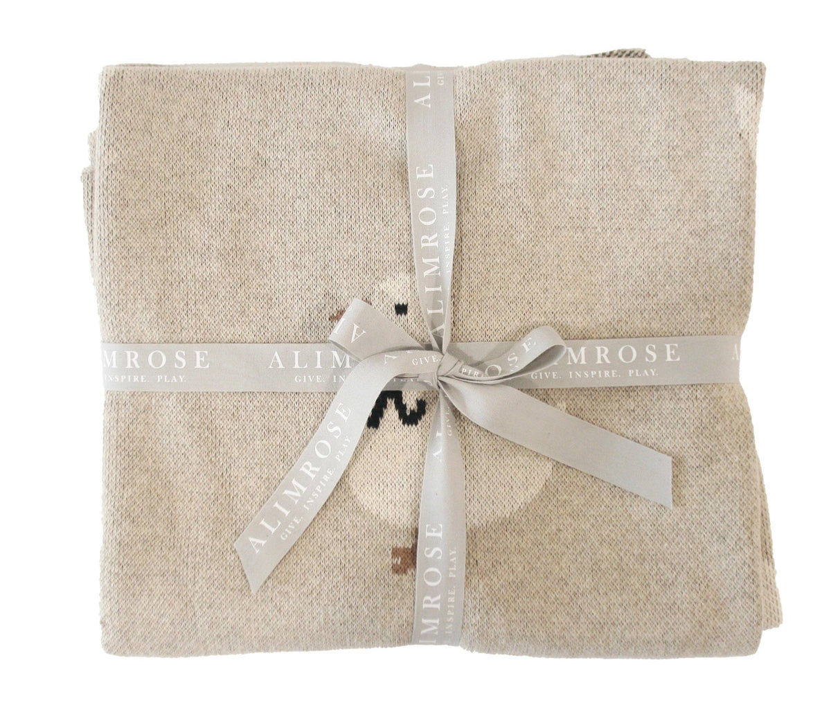 Duck Baby Blanket - Grey