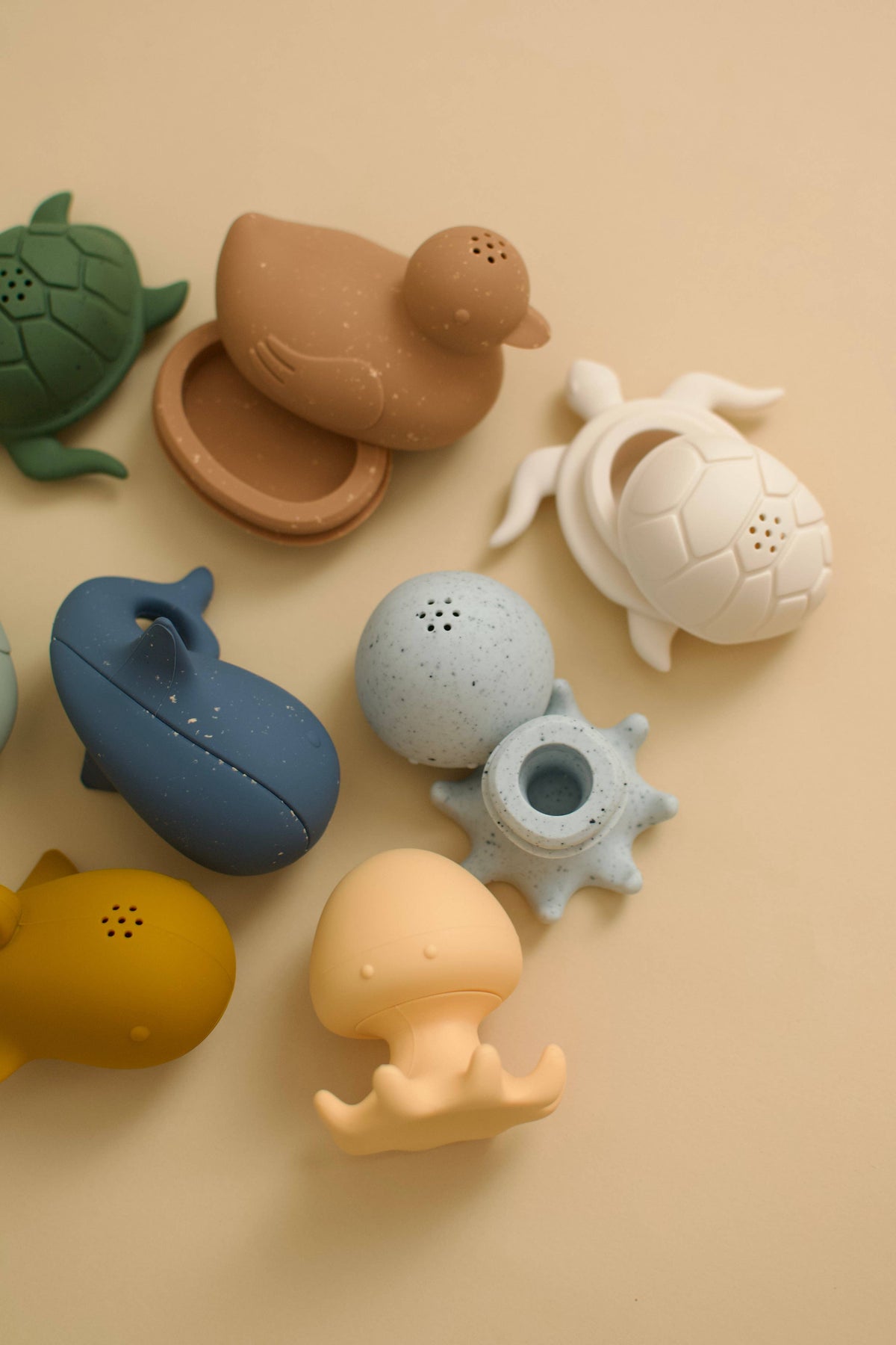 Bath toys 2 pack - Ocre/Sunset