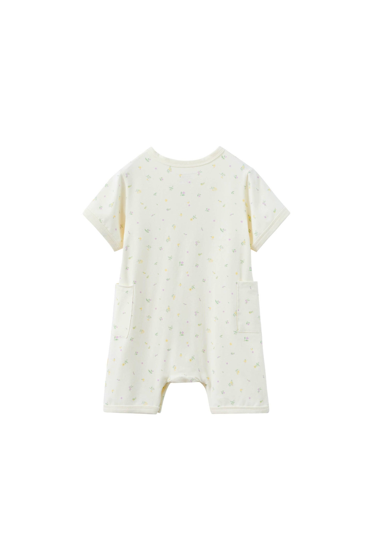 Baby Organic Bamboo Romper-Floral