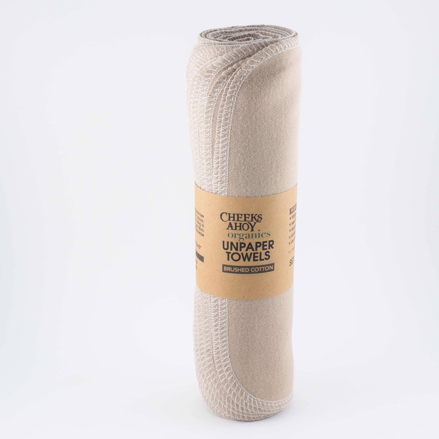 Non-Paper Towels - Organic Brushed Cotton