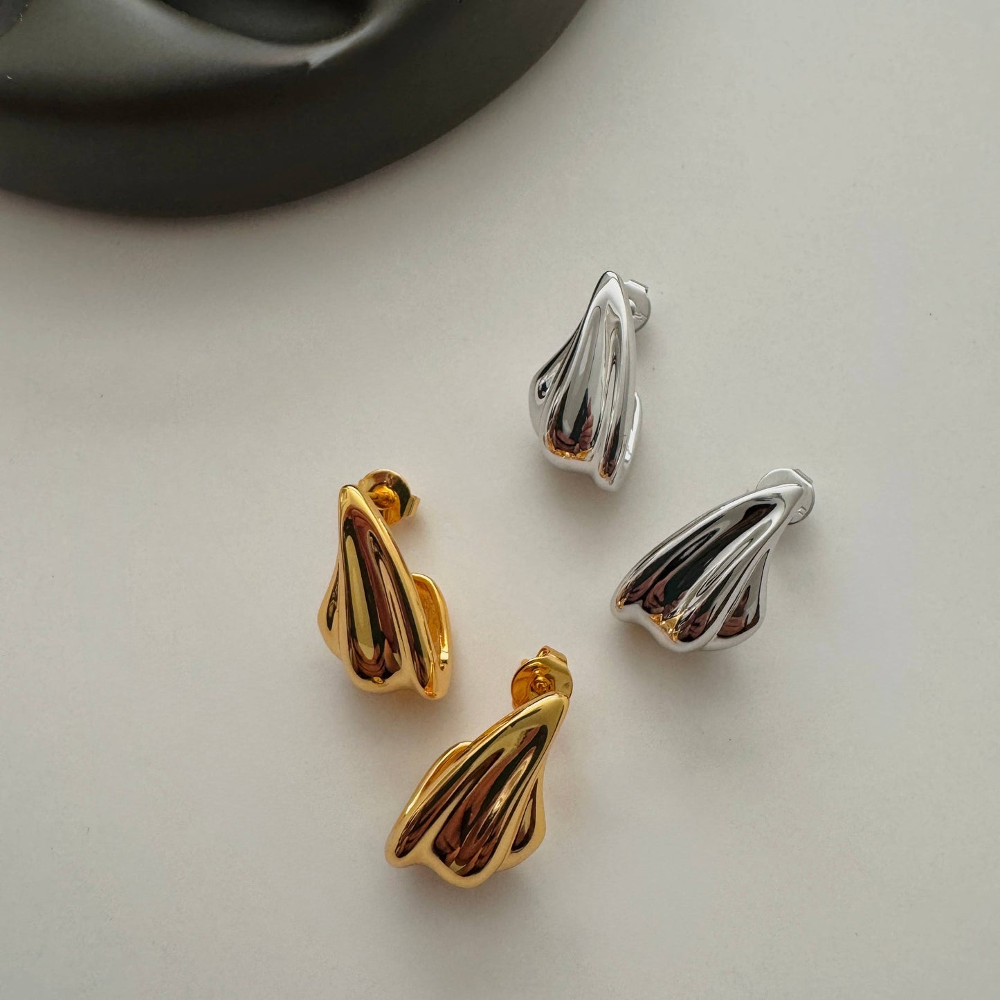 Maha Earrings- Silver