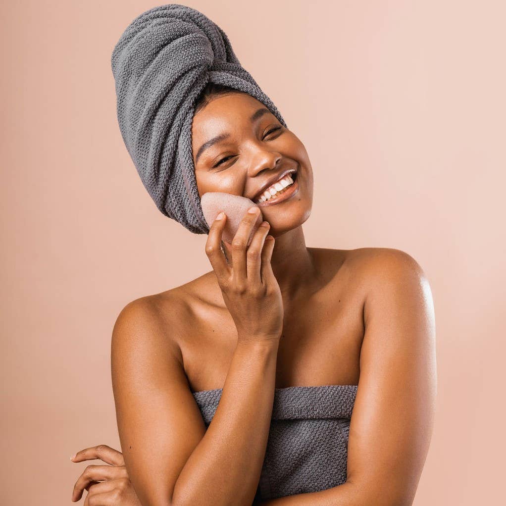 Konjac Sponge - Rose Flower