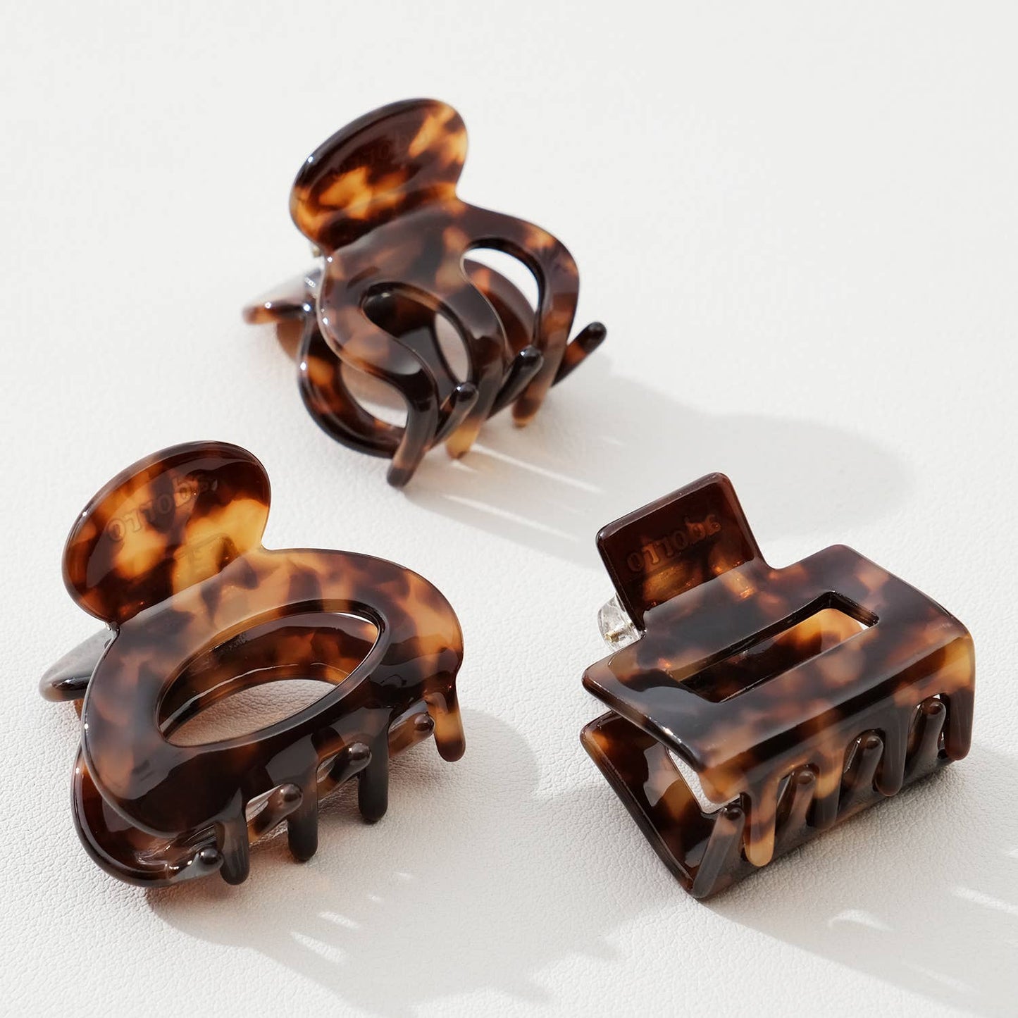 Deep Tortoise Mini | Assorted Mini Claw Clips