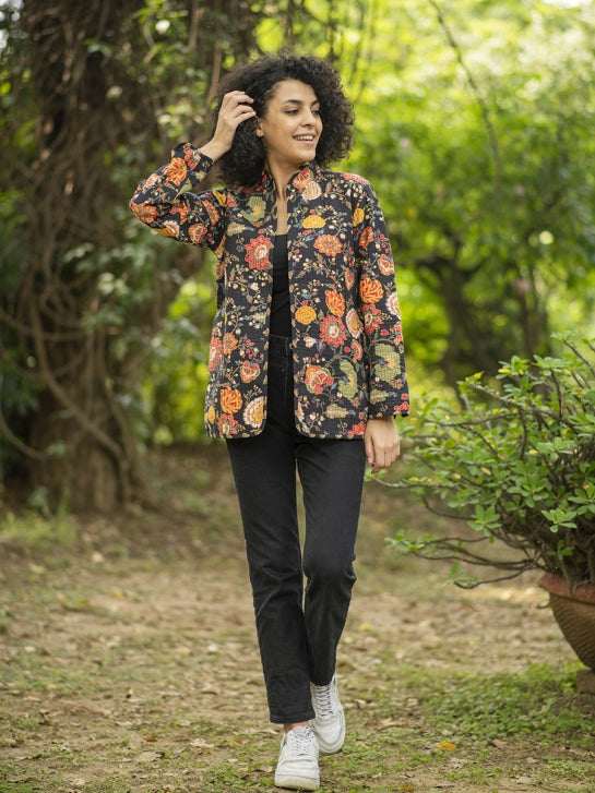 Malabar Black Reversible Jacket