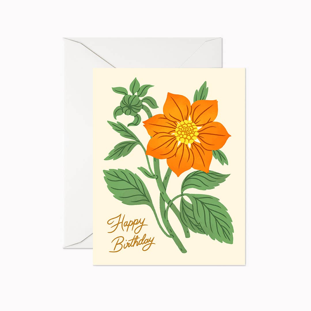 Happy Birthday Dahlia | Greeting Card