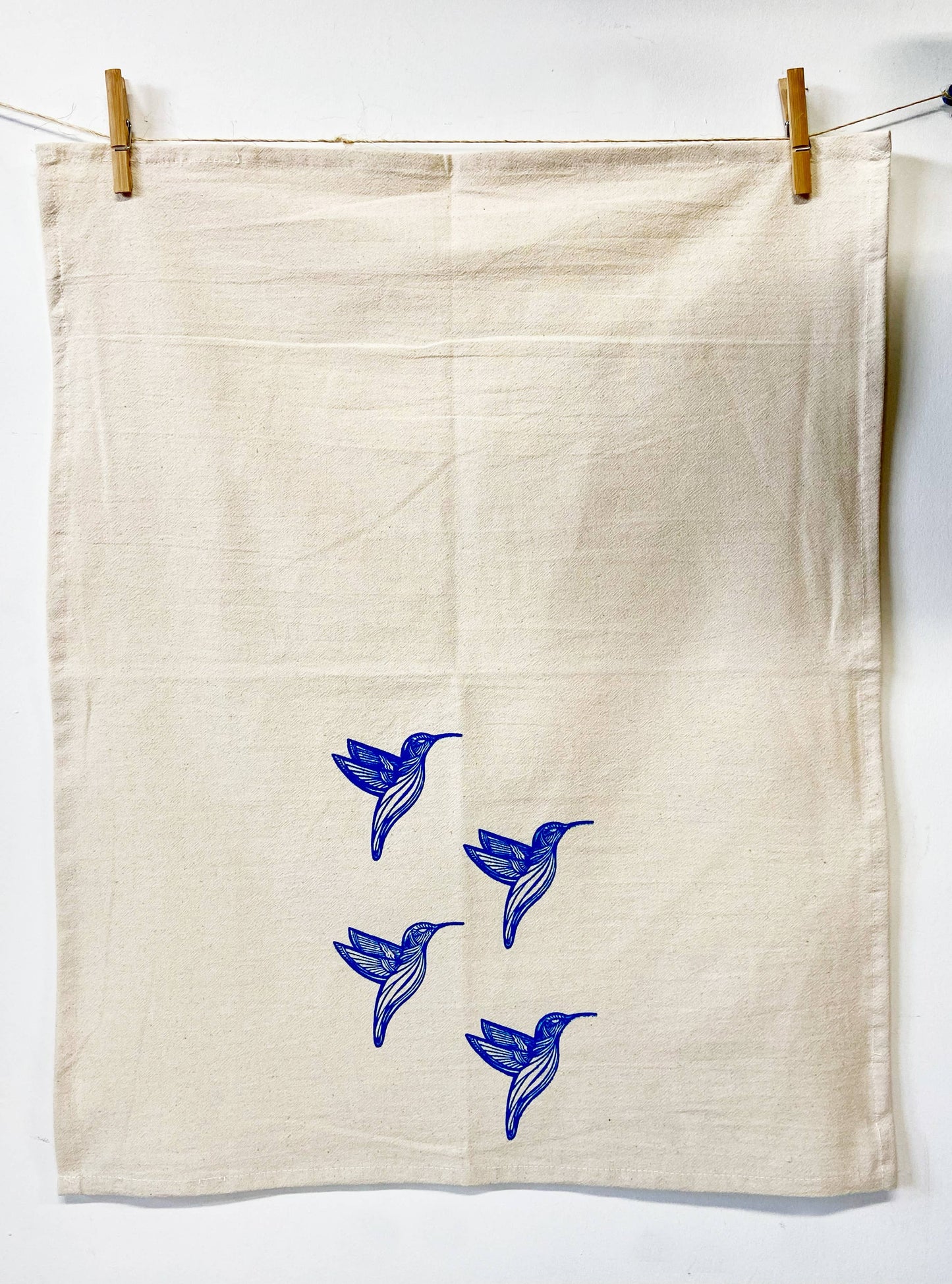 Hummingbirds Tea Towel
