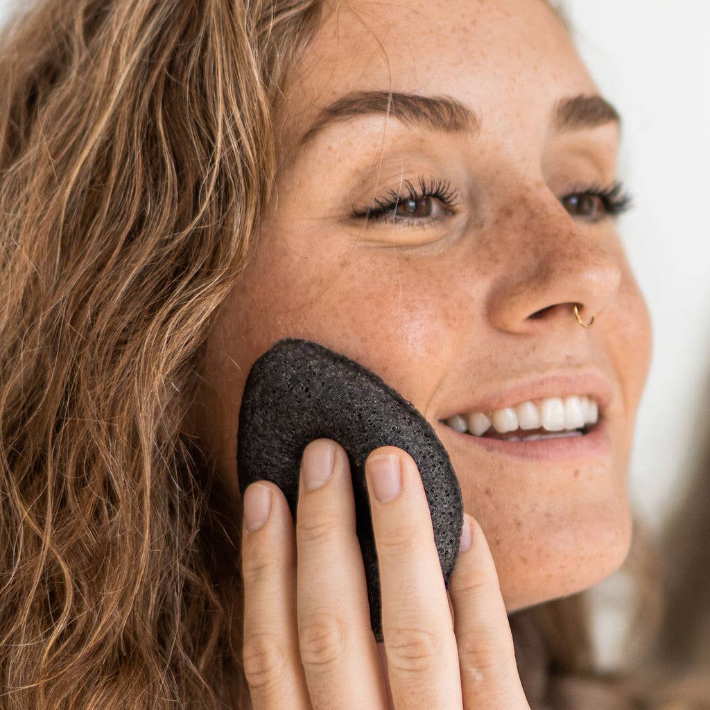 Konjac Sponge - Bamboo Charcoal
