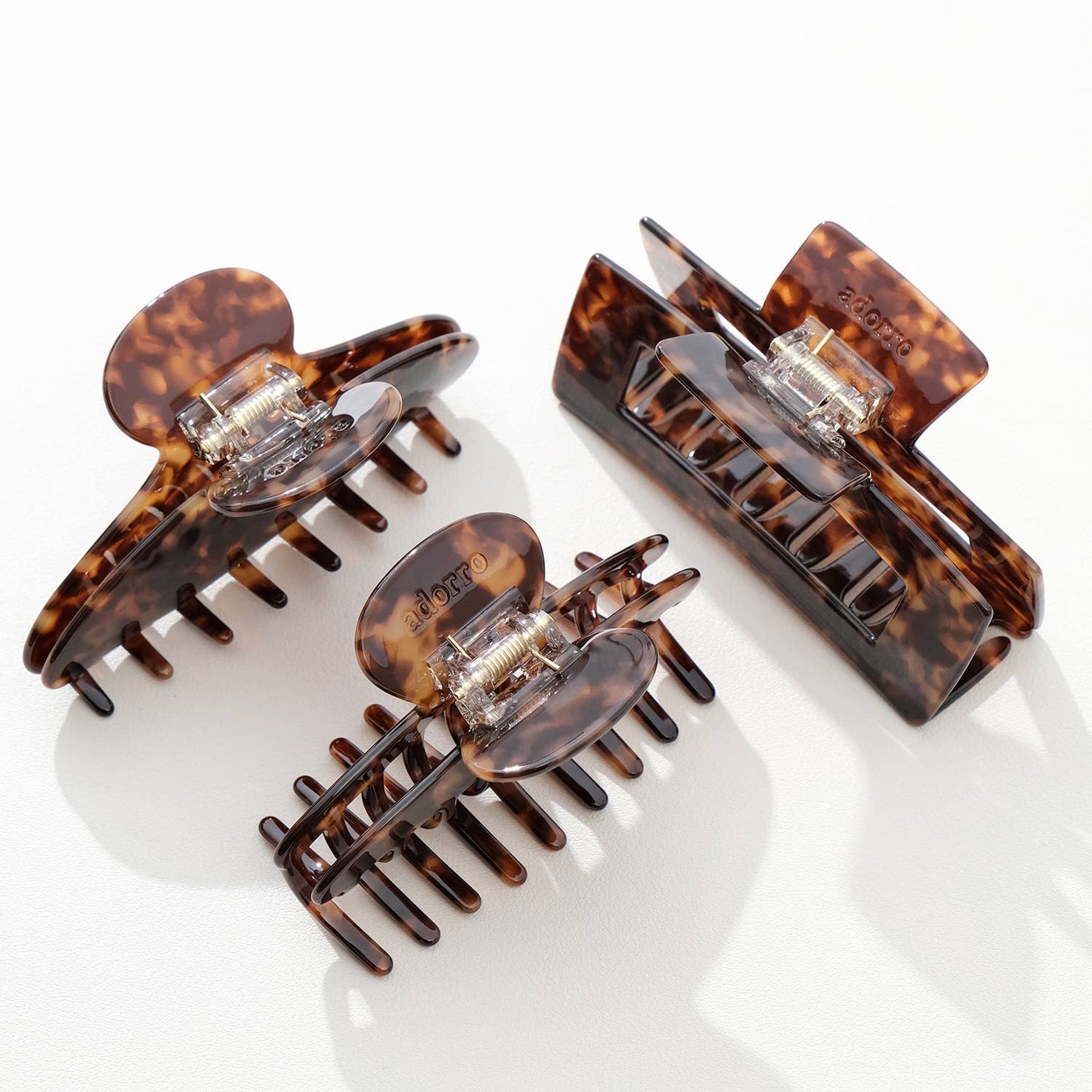 Deep Tortoise Large | Assorted Large Claw Clips