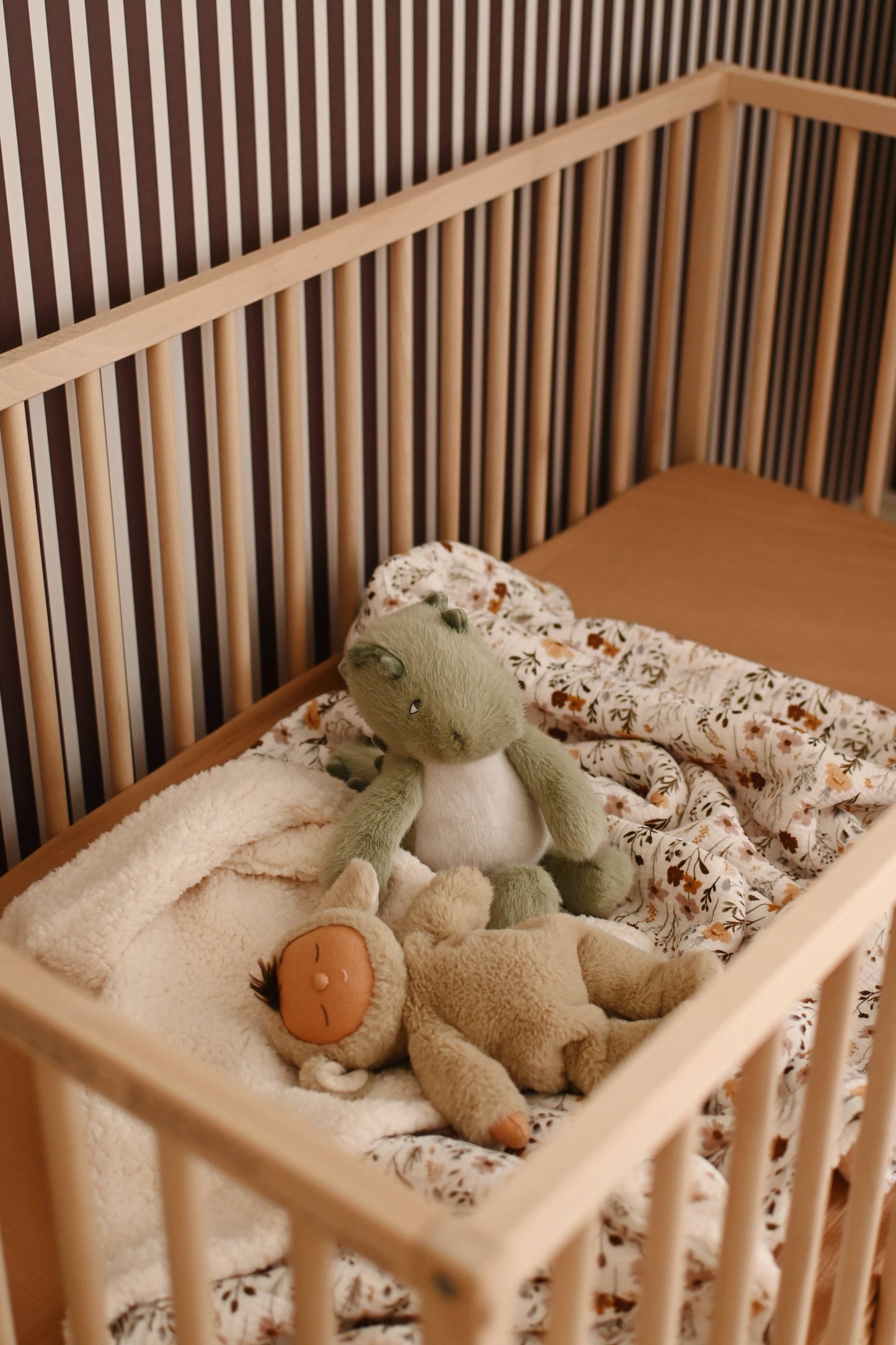 Muslin Sherpa Quilt - Wildflowers