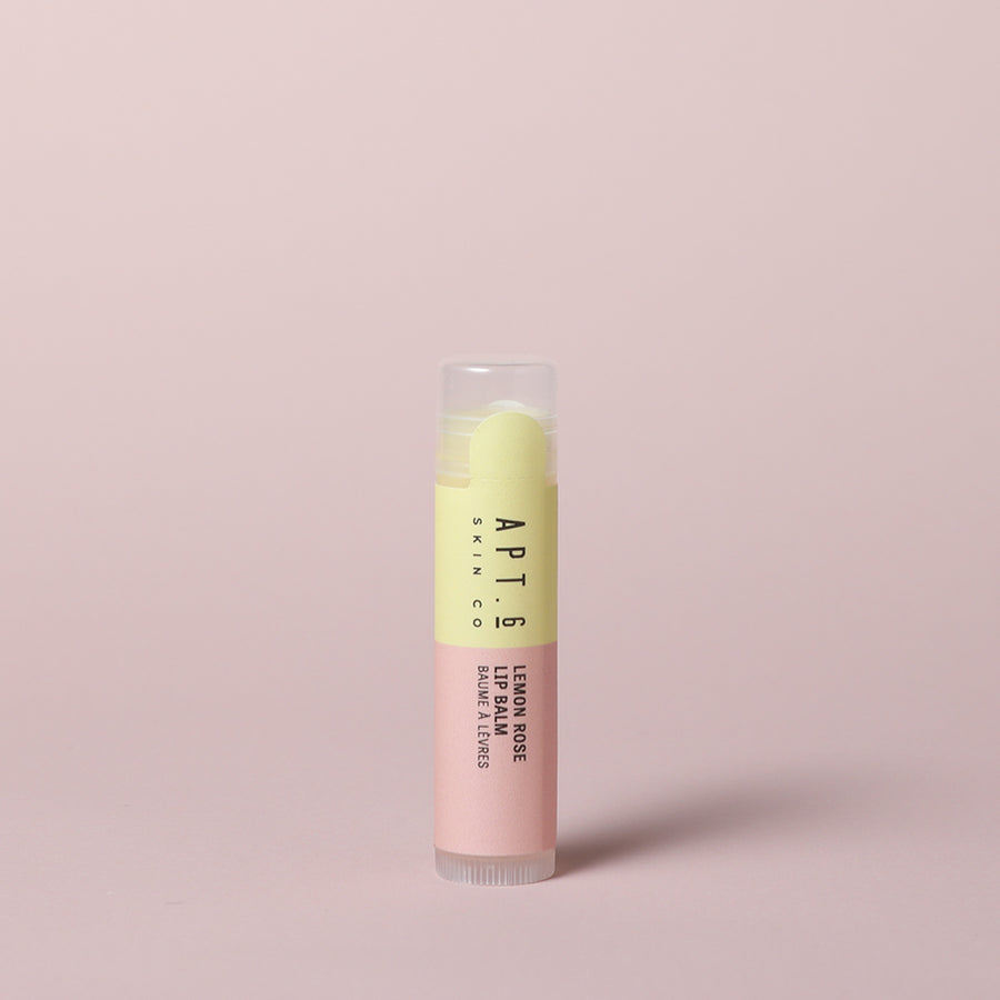 Lemon & Rose Lip Balm