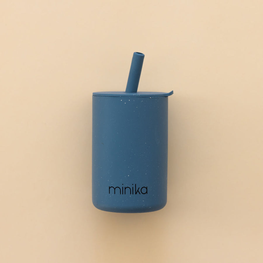 Silicone Cup With Straw
