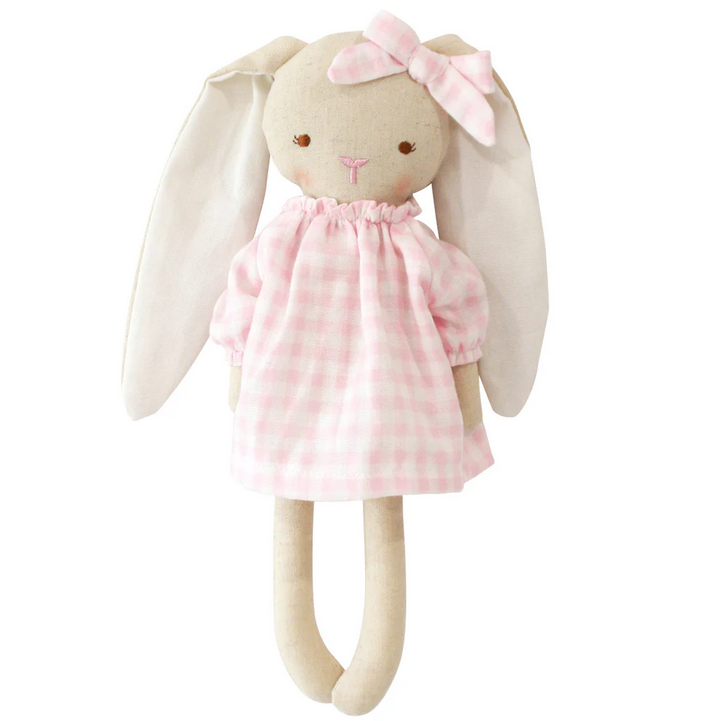 Pixie Pink Gingham Bunny