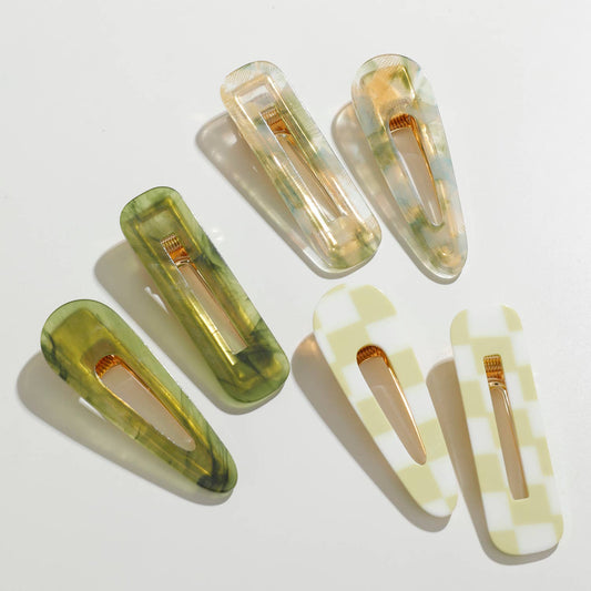 Gemma Classic | Printed Eco-Friendly Hair Clip (Set of 2)