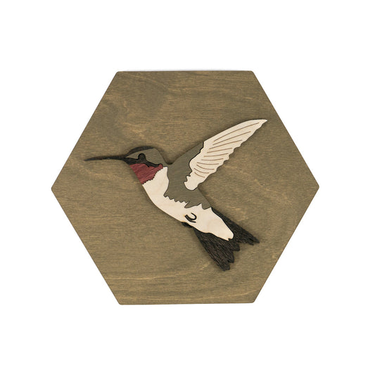 Ruby-throated Hummingbird Wall Art