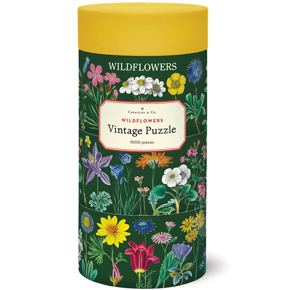 Wildflowers Dark Puzzle